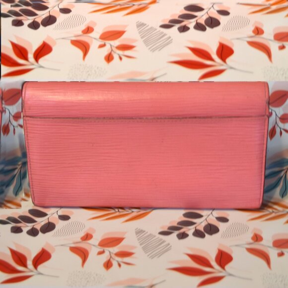 Louis Vuitton Epi Sarah Long Wallet – Corail (2014) Made in Spain w/ Dust Bag - Picture 5 of 14